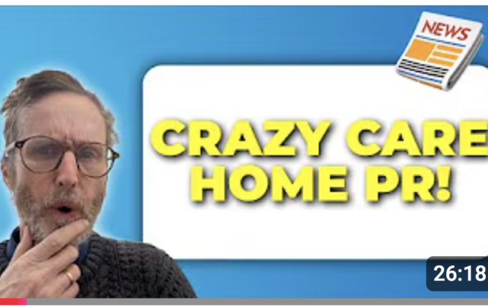 Care Home PR Agency